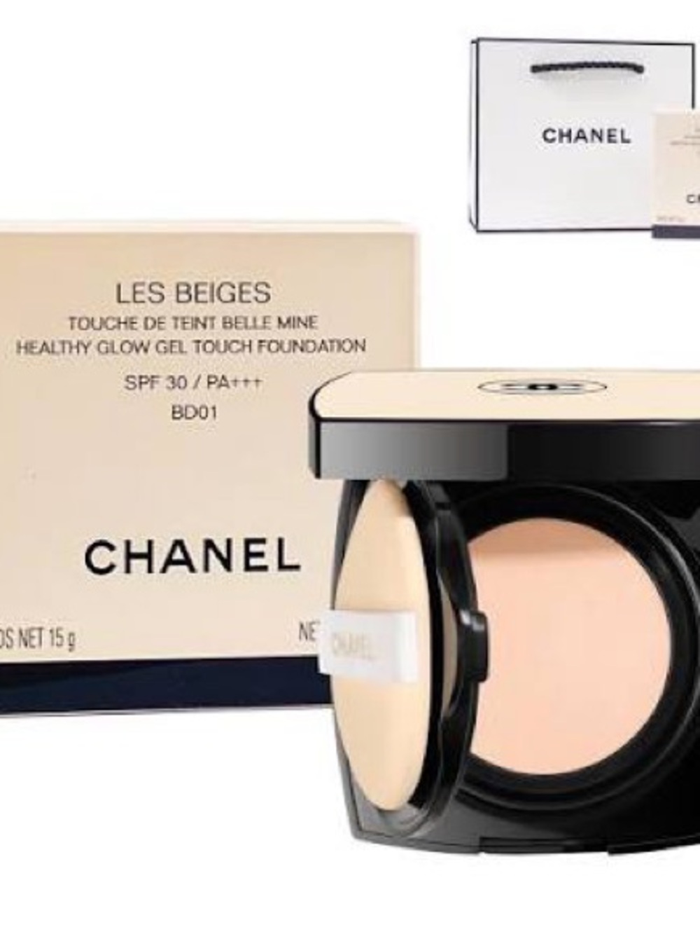 CHANEL Les Beiges Gel Touch Foundation Compact - Beige
